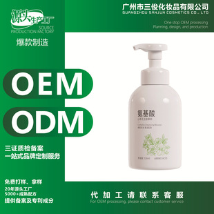 Manufacturer Oem Oem Camellia Amino Acid Cleansing Mousse Refreshing Deep Cleansing Facial Cleanser Thick Foam