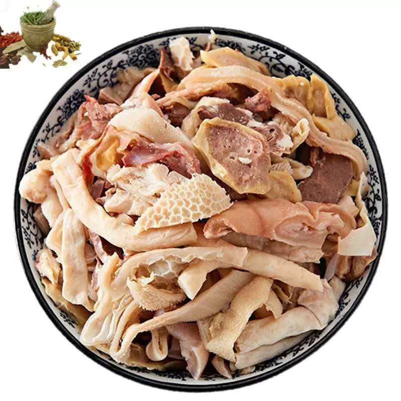 原味羊杂碎羊肉熟食火锅食材羔羊杂羊肚心肺牛羊源头工厂一件批发