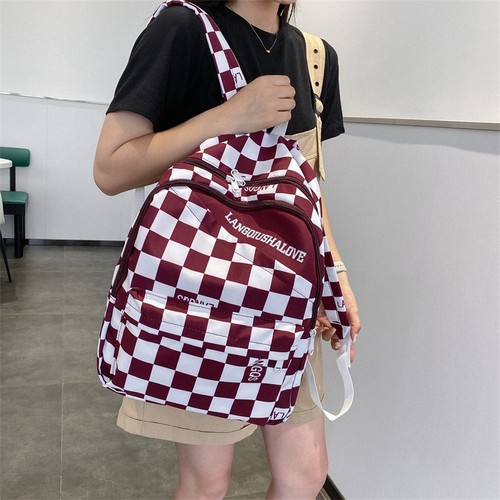 新款男女通用时尚小众大容量学生补课日常百搭逛街韩版双肩背包