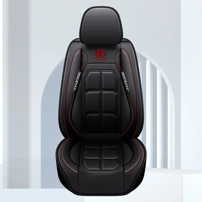 all-season car full-coverage seat cushion, Universal seat cover - classic-black-five-seater-standard-version
