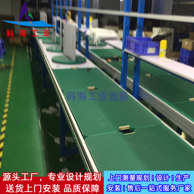 环型倍速链生产线 储能电池装配生产线 汽车配件倍速链总装生产线