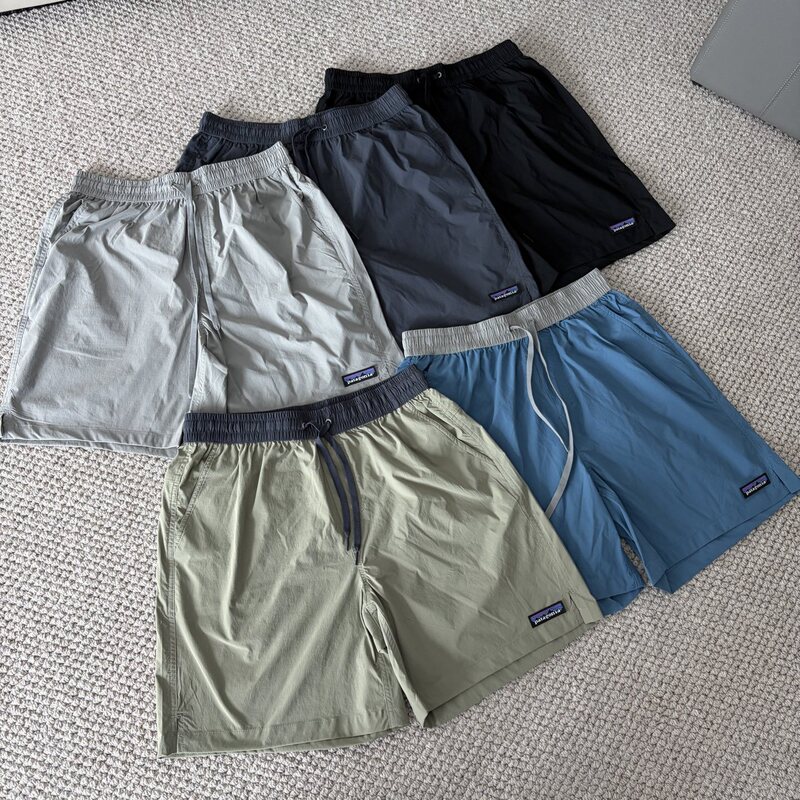 Classic P@Ta Patagonia Pbg Li Men's and Women's Outdoor Lightweight Multi-Functional 6inch Quick-Drying Shorts Classic P@Ta Patagonia Pbg Li Men's and Women's Outdoor Lightweight Multi-Functional 6inch Quick-Drying Shorts