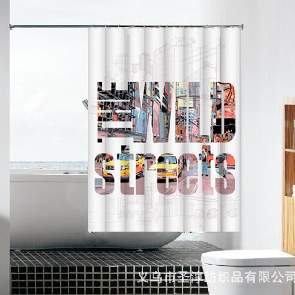 Cortina de puerta decorativa de tela de estilo europeo ins partición de impresión del hogar inodoro media cortina de puerta dormitorio sala de estar doble cortina de puerta abierta