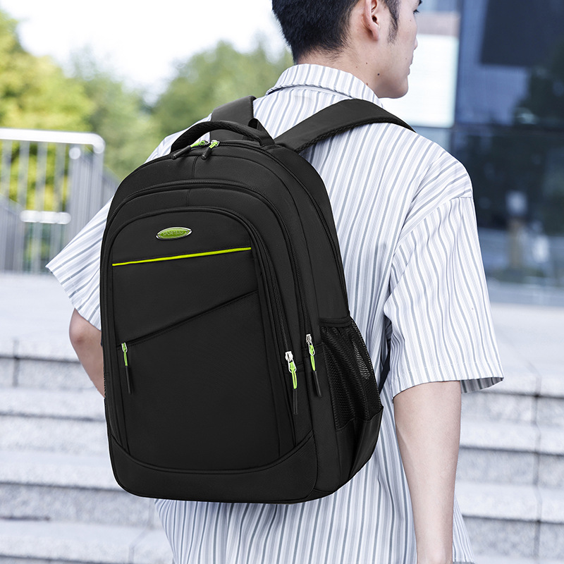 Bolsas escolares de gran capacidad para viajes de ocio, estudiantes de secundaria y preparatoria, mochilas masculinas y femeninas, mochilas de computadora simples y de moda