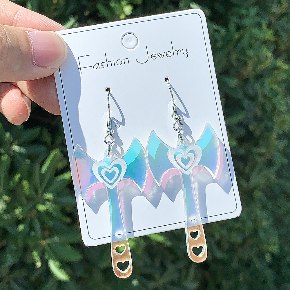 Holiday, Party Occasion 1 Pair Cute Simple Style Umbrella Fish Arylic Drop Earrings
