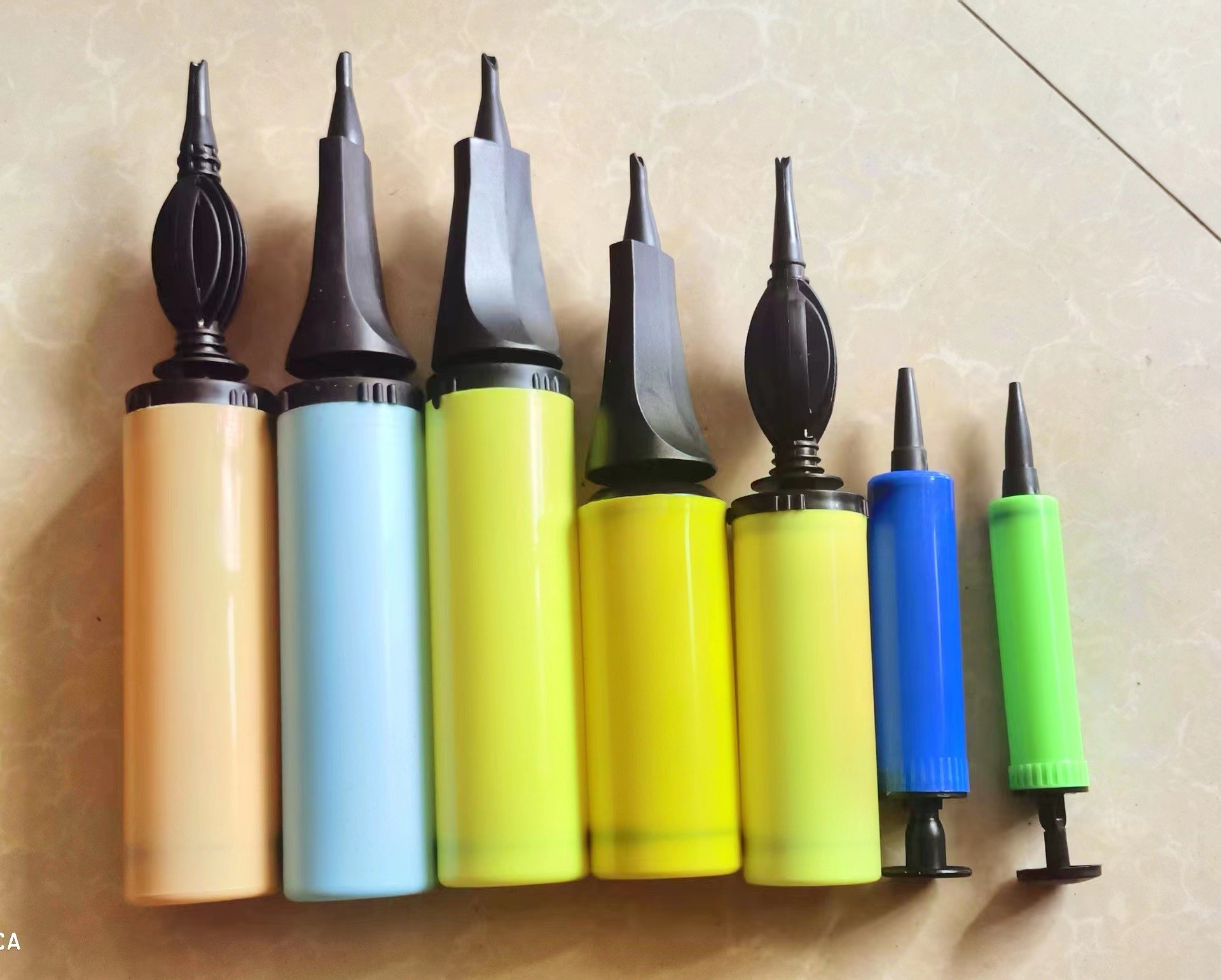 Manufacturer  Inclined Air Balloon Hand Pump Inflatable Toy Type Hand Pump Wholesale 