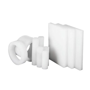 Factory wholesale white PFA round bar acid and alkali resistant PFA plate cutting processing high and low temperature resistant translucent PCTFE rod
