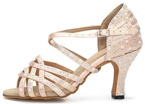 Skin color 6cm heels (indoor hair base)