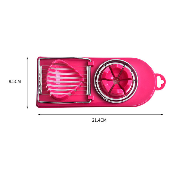 Egg cutter two -in -one egg slicer Egg fancy cutting creative…