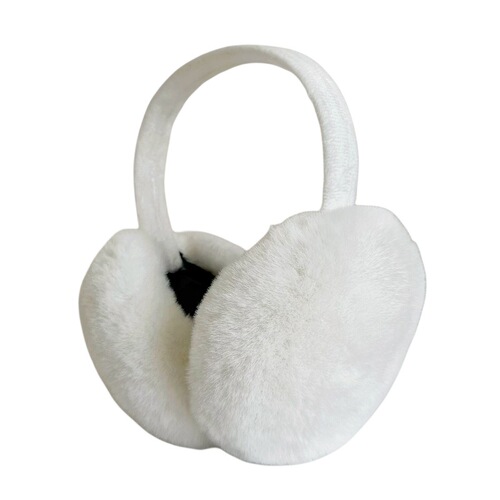 Plush warm earmuffs for women, cute earmuffs, winter earmuffs, winter cold protection, solid color ear warmers, foldable autumn and winter earmuffs, large
