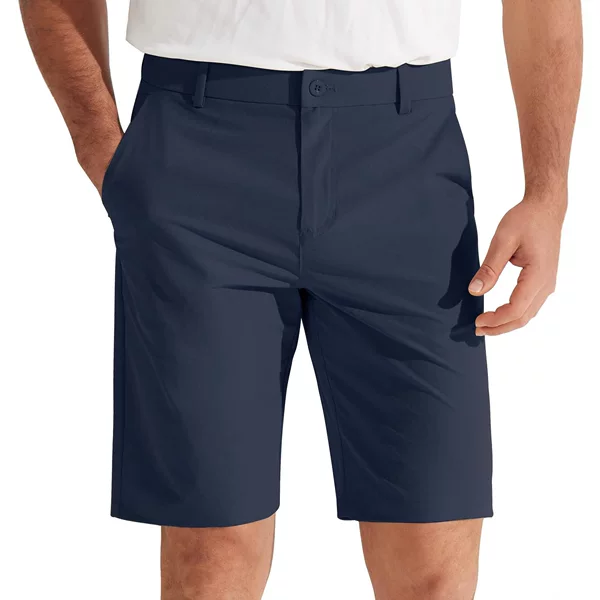 Men's Golf Shorts, Quarter Pants, Work Casual Boxer Briefs, Lightweight, Quick-Drying, Waterproof, Outdoor Sports Pants