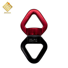 厂家批发铝镁合金旋转扣8字空中旋转瑜伽万向环加固转动万向吊环