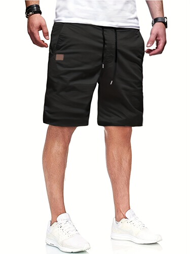 men's Summer Casual Cargo Shorts with Multiple Pockets