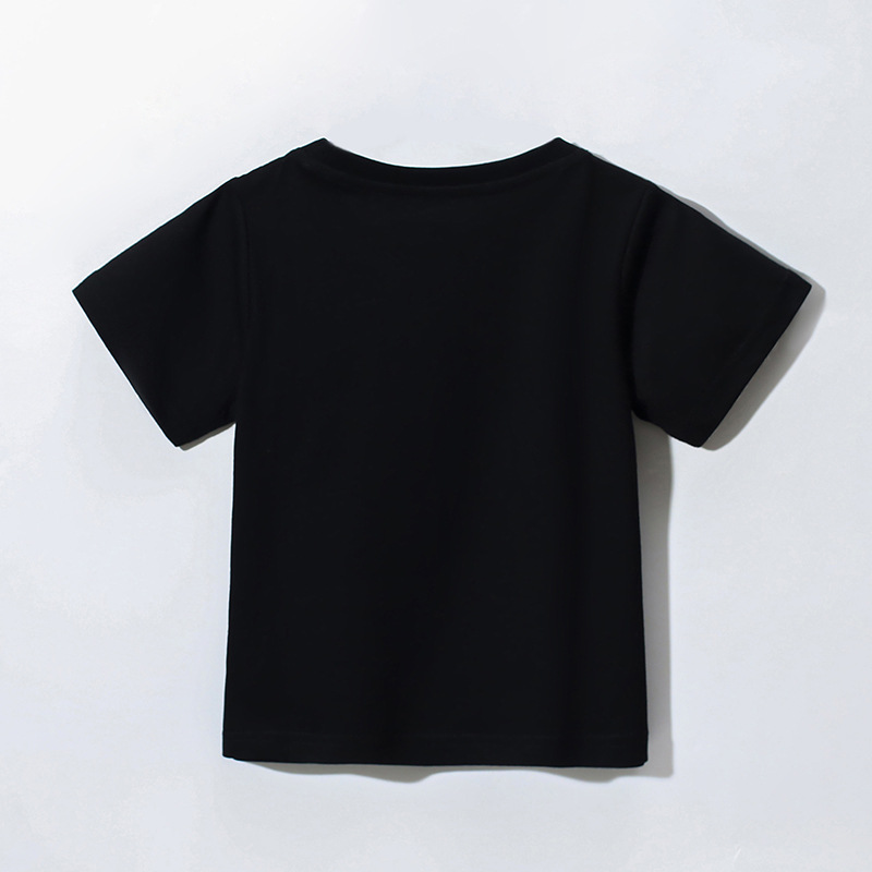 JOJO BEBE Ropa infantil europea y americana verano nueva marca niños Camiseta cuello redondo algodón manga corta niños camiseta de dibujos animados