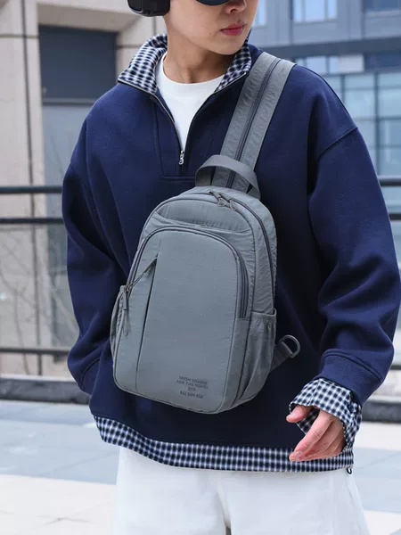 Lightweight business casual backpack, cross-border bestseller, multifunctional chest bag, outdoor versatile large-capacity backpack, laptop bag