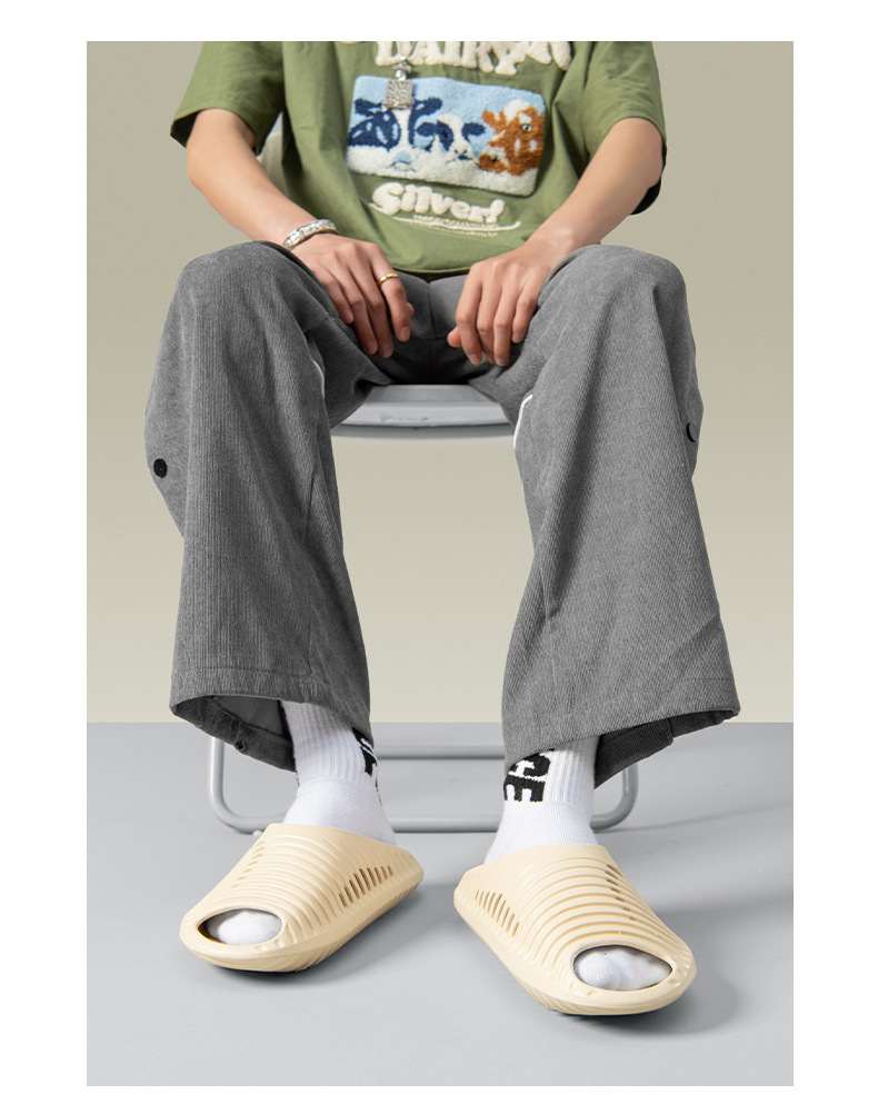 Aussehandel Plus Size Summer Flip-Flops fir Männer, héichwäerteg Gummi-Plastik-Kackgefill EVA Strandschong, liicht, fir Männer_voghion.com