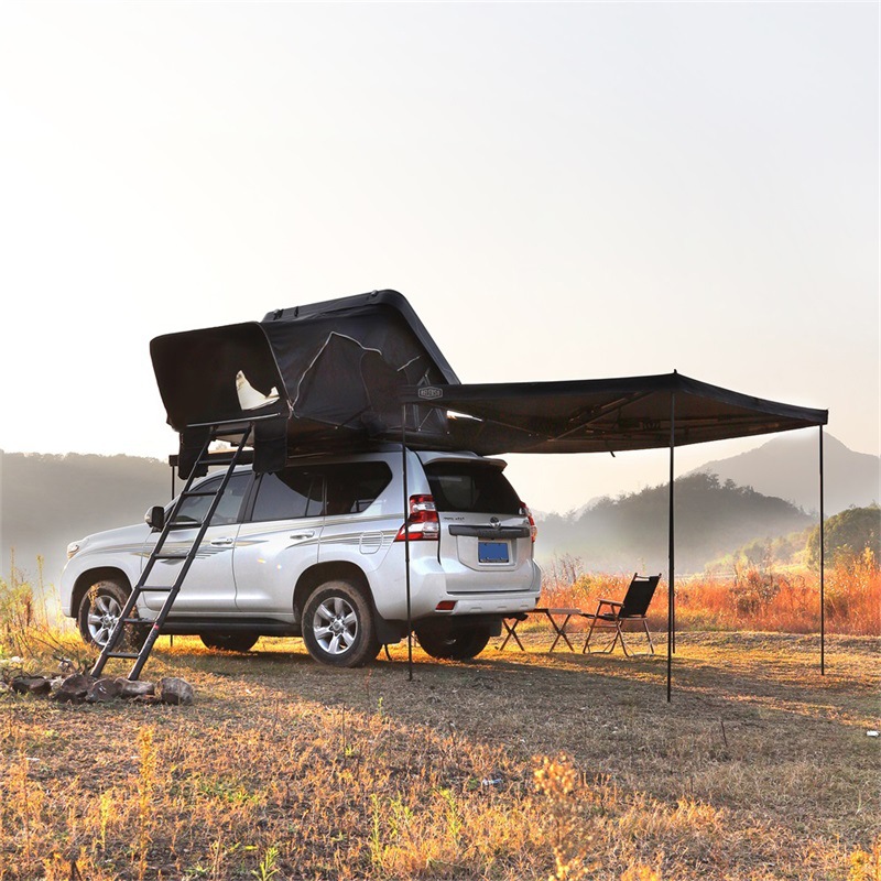 Outdoor Fully Automatic Roof Tent Suv Car Off-Road Vehicle Car-Mounted Rv Self-Driving Tour Abs Hard Shell Foldable