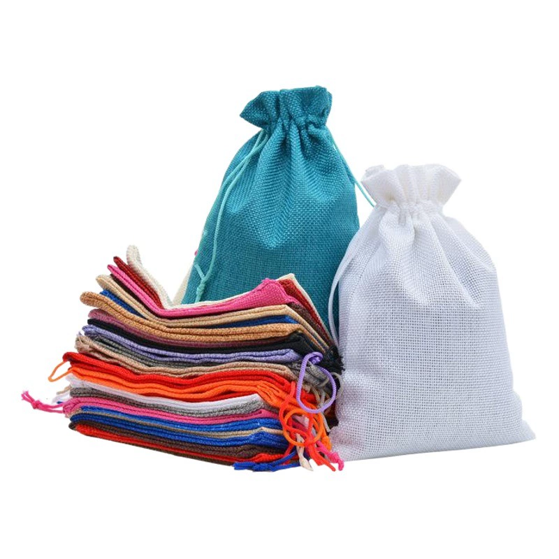 Производители в наличии Шнурок Ретро белье пачка Карманные ювелирные изделия подарок упаковка мешок Новый год Фу мешок