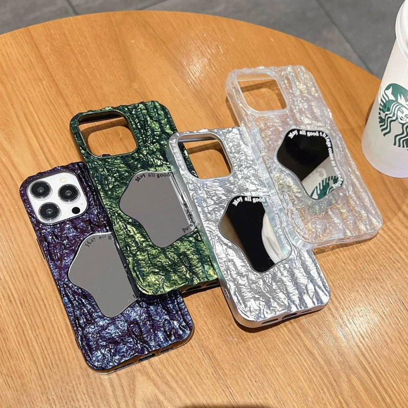 Apple, совместимый iPhone 14, iPhone14 Pro, чехол для телефона, защитный чехол трёхмерной защиты, iphone, эффект зеркала