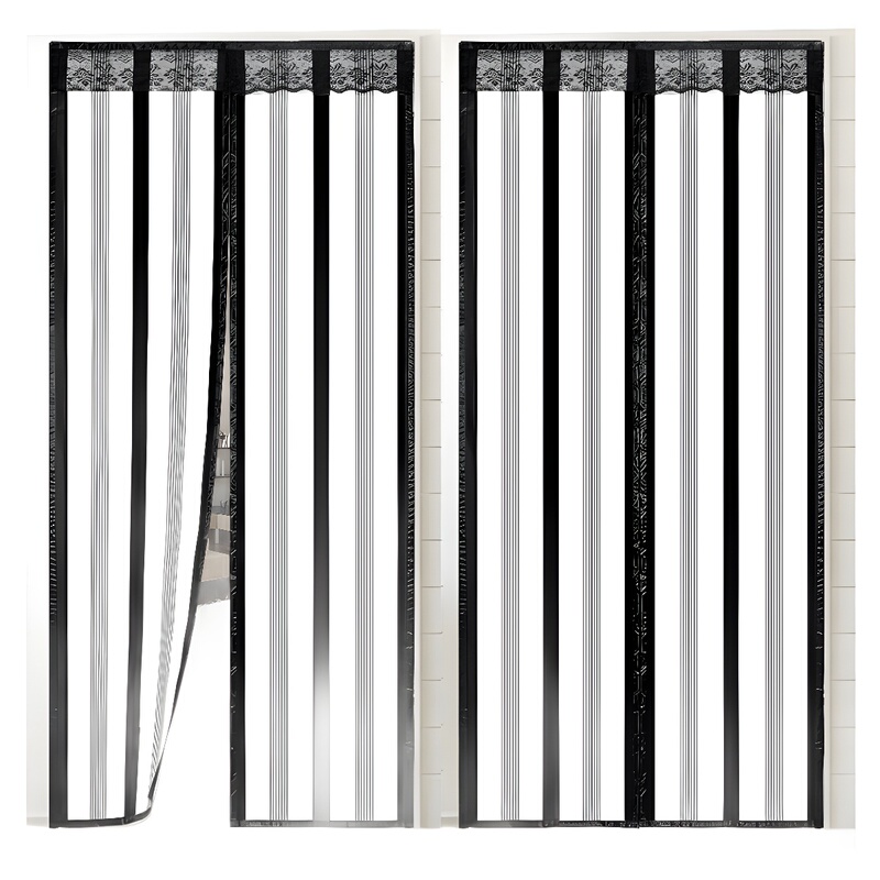 Air conditioning door curtain winter warm windproof kitchen fume household autumn and winter windshield plastic transparent self-suction magnet