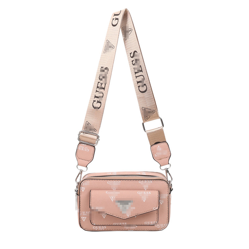 Bolso de cámara transfronterizo nuevo bolso cuadrado pequeño con estampado de letras de moda europea y americana de gran capacidad bolso diagonal de moda de nicho Bags