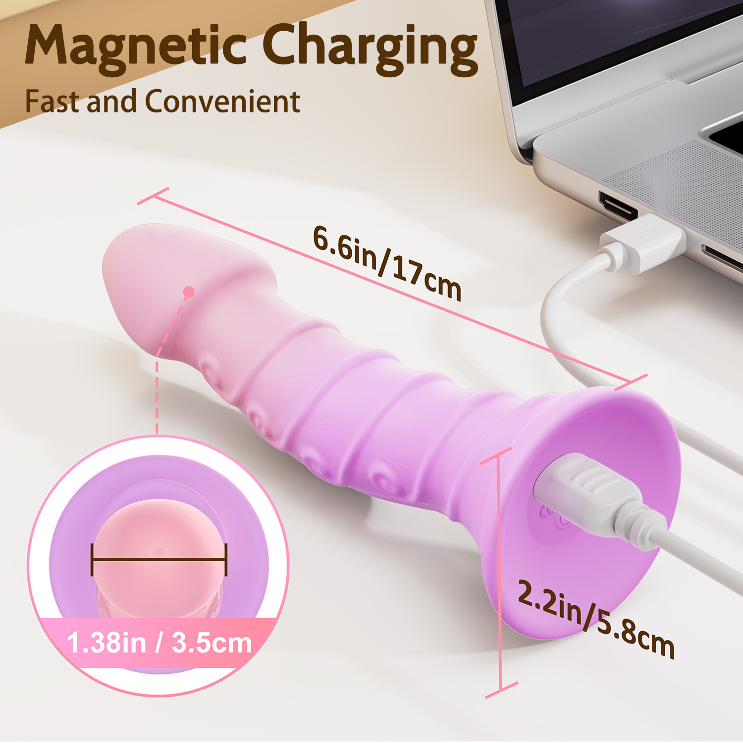 Xiangyun vibrant anal dildo avec télécommande pour stimulation_voghion.com