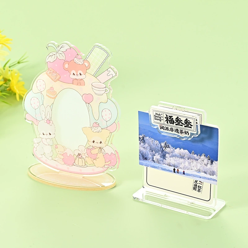 Индивидуальные акриловые подставки для фигурок, поддержка периферии, подарки, мультяшные шейкеры, настольные украшения, изысканные праздничные подарки