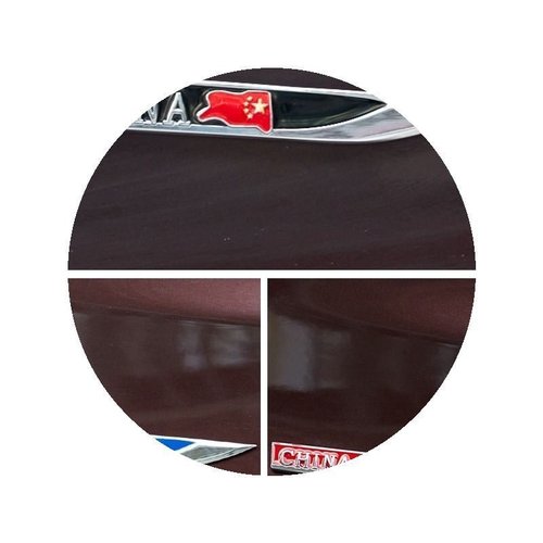 Metal Side Marker Blade Car Side Marker Blade Decorative Leaf Sticker Modification Label Metal Sticker Personal Car Sticker