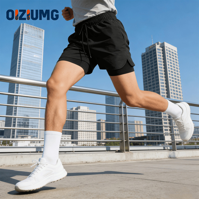 Youth Sports Running Shorts Men's Track and Field Marathon Summer Quick-Drying Fitness Lined Two-Piece Three-Quarter Pants Swimming Trunks Youth Sports Running Shorts Men's Track and Field Marathon Summer Quick-Drying Fitness Lined Two-Piece Three-Quarter Pants Swimming Trunks