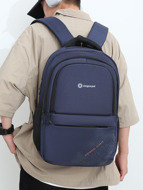 Bolsos de hombre de nueva moda Mochila de gran capacidad de tendencia Mochila escolar de hombre casual de negocios simple Bolsa de computadora de salida