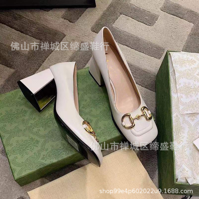 2026 Spring and Summer New Style Black Thick-Heeled Square-Toe Single Shoes Mary Jane Elegant Commuter Women's Shoes European and American Fashion High-Heeled Shoes 2026 Spring and Summer New Style Black Thick-Heeled Square-Toe Single Shoes Mary Jane Elegant Commuter Women's Shoes European and American Fashion High-Heeled Shoes