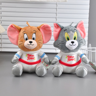 Authentic Tom and Jerry Transvestite Astronaut Tom Cat Stuffed Toy Big Doll Cartoon Jerry Mouse Doll Gift