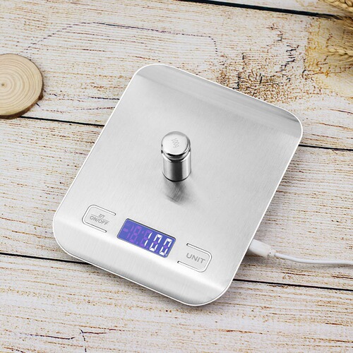 High-precision kitchen electronic scale wholesale small kitchen scale rechargeable electronic scale wholesale household food baking scale