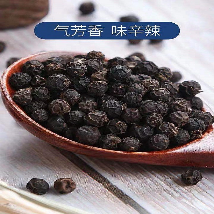 Wholesale Source of Origin Black Pepper in Hainan, Large Granule Black Pepper Powder, Spicy, Western Cuisine Partner for Steak