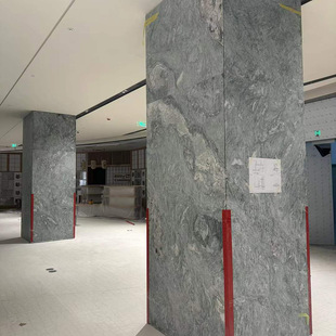 Luxury Stone Swiss Jade Natural Marble Column Whole House Background Wall Stone Light Luxury Decoration