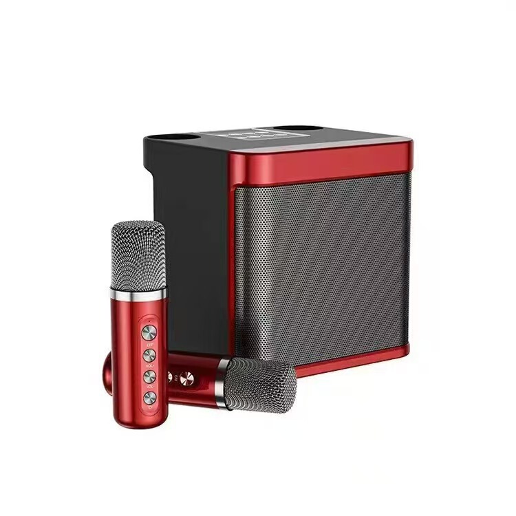YS203K歌bluetoothスピーカーワイヤレスbluetoothデュアルマイクマイク一体型家庭kd 203 bluetoothオーディオ|undefined