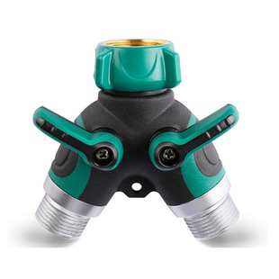 Amazon's Best-Selling Zinc Alloy Garden Hose Diverter Garden Faucet Ball Valve Water Pipe Y-Shaped Diverter Valve