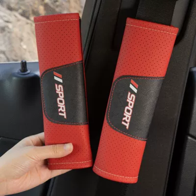 Car Interior Accessories, Leather – Seat belt shoulder pad