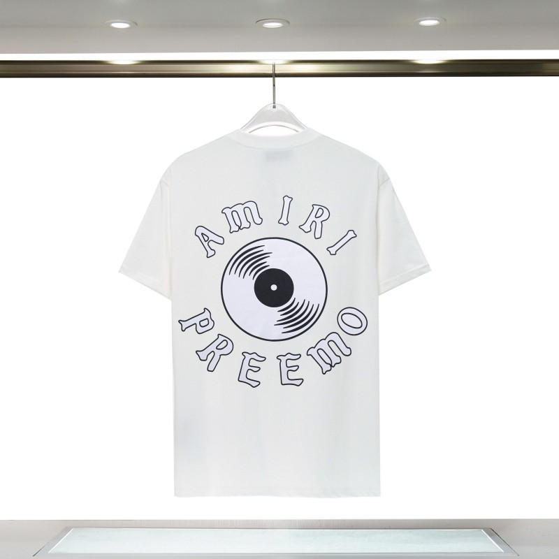 Venta al por mayor transfronteriza marca de moda europea y americana ami simple logo de la letra ri suéter de cuello redondo pareja camiseta de manga larga sudadera con capucha