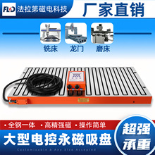 重型工件专用大型条形电永磁吸盘强力吸附高精度粗铣磨削龙门机床