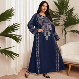 大码连衣裙;穆斯林服饰;大码休闲套装