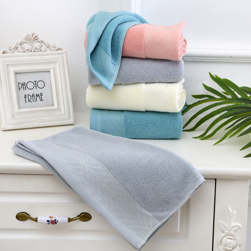 In stock cotton towel 32-strand face towel adult household gift cotton soft absorbent thickened hand towel wholesale delivery