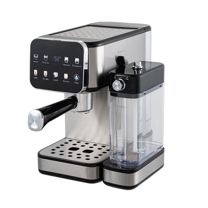 Máquina de café semiautomática italiana transfronteriza, extracción de alta presión, máquina de café integrada de espuma de leche concentrada semiautomática doméstica image 16