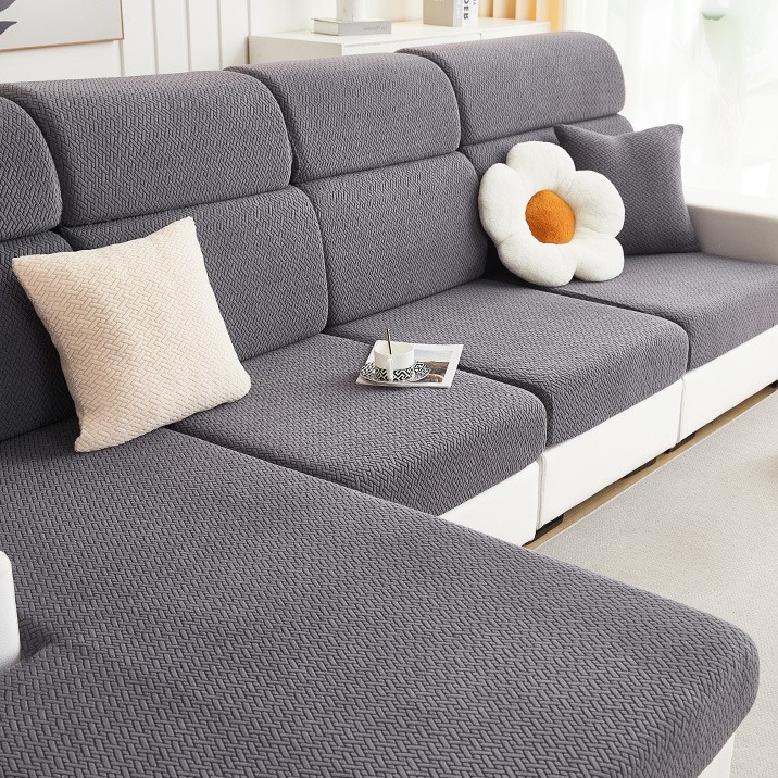 2025 nueva cubierta de sofá todo incluido cuatro estaciones antideslizante sofá cojín de sofá cojín elástico sofá sombrero