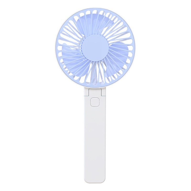 2024 nuevo plegable pequeño ventilador de carga USB Mini portátil dormitorio ventilador de mano al por mayor logo regalo