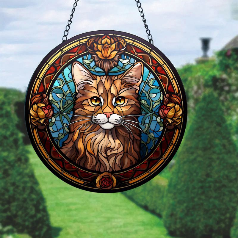 Retro Animal Plant Arylic Pendant display picture 10