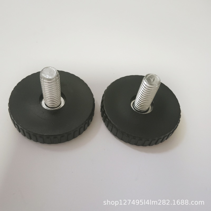 M6M8*32大饼可调脚家具螺丝脚垫调整地脚支撑设备脚沙发橱柜脚垫|undefined