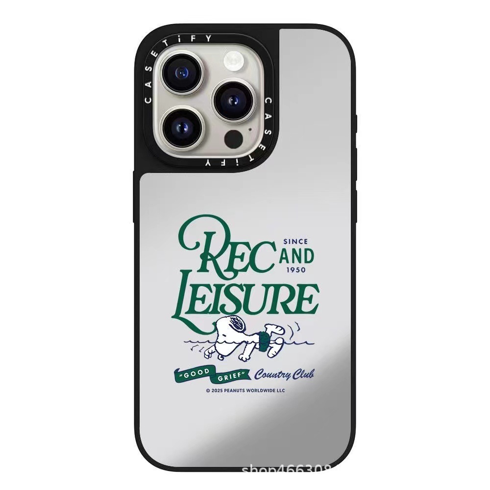 [mirror black frame] snoopy leisure and entertainment