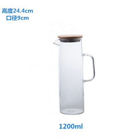 Estufa tetera hogar hervidor de agua de gran capacidad traje de vidrio resistente a altas temperaturas hervidor frío Hervidor Tetera al por mayor