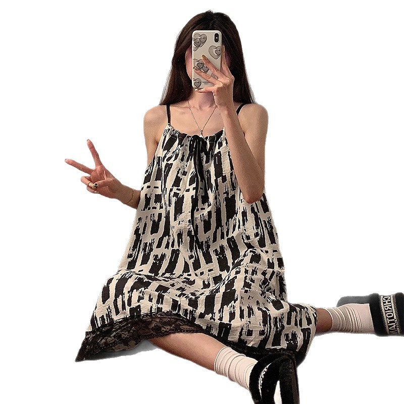 Pijamas de verano nubes de algodón falda delgada lindos arcos en relieve pijamas de mujer ropa casera casual al por mayor